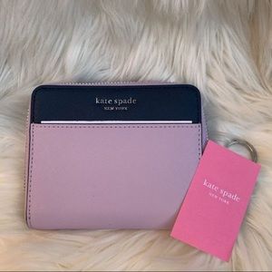 Katespade light purple wallet